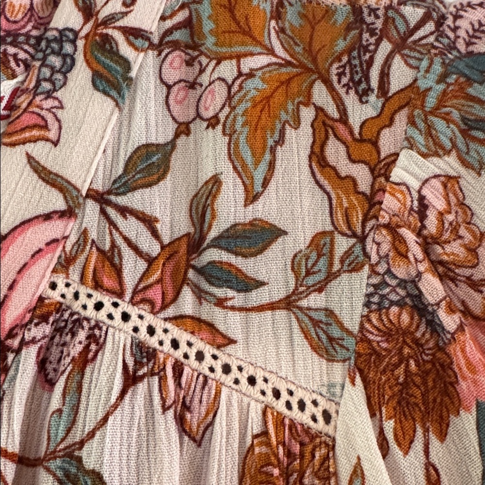 Knox Rose Women’s Multicolor Floral Short Sleeve Maxi Dress - Picture 10 of 13